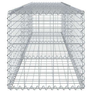 Gabione mit Deckel 300x50x50 cm
