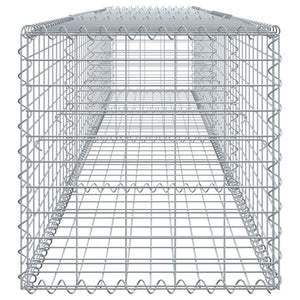 Gabionenkorb mit Deckel, 400x50x50 cm
