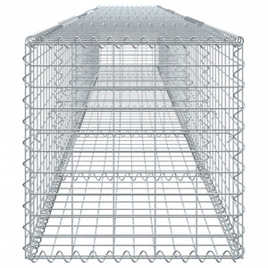 Gabione mit Deckel 600x50x50 cm