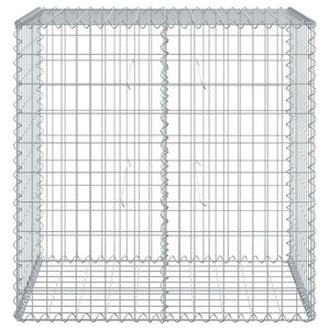 Gabione mit Deckel 100x50x100 cm