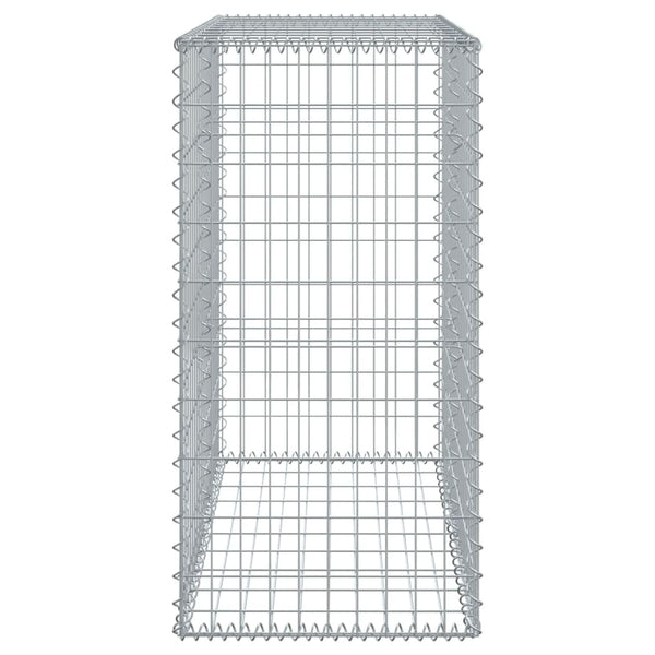Gabione mit Deckel 100x50x100 cm