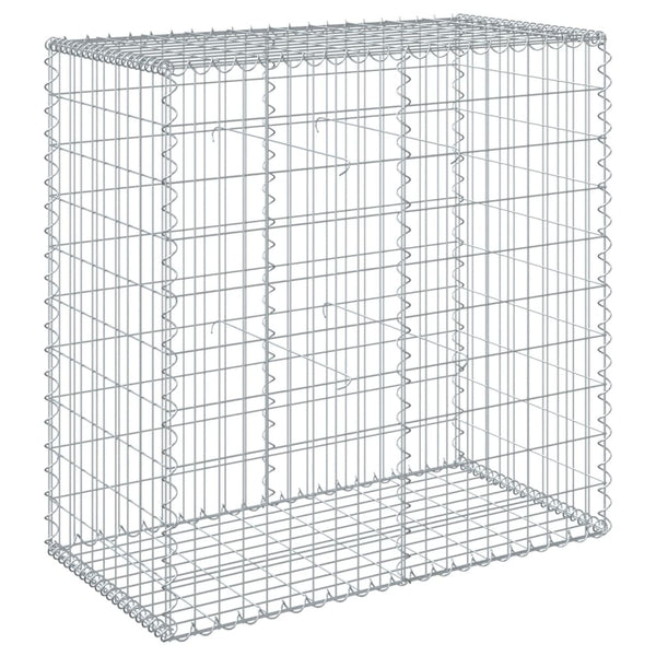 Gabione mit Deckel 100x50x100 cm