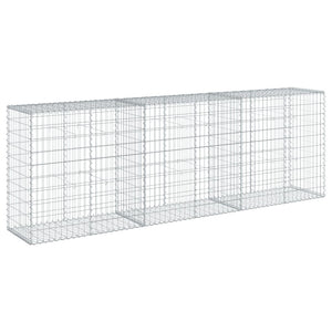 Gabione mit Deckel 300x50x100 cm