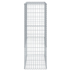 Gabione mit Deckel 300x50x150cm