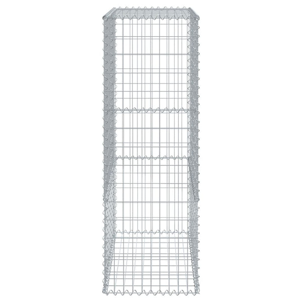Gabione mit Deckel 300x50x150cm