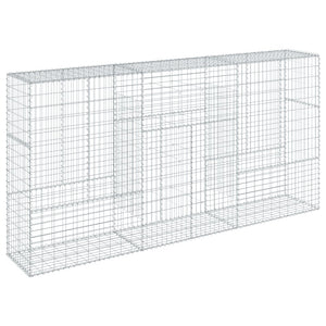 Gabione mit Deckel 300x50x150cm