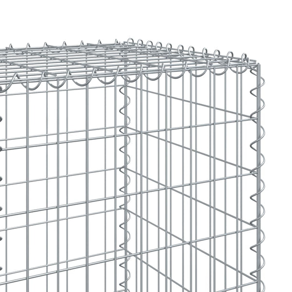 Gabione mit Deckel 300x50x150cm