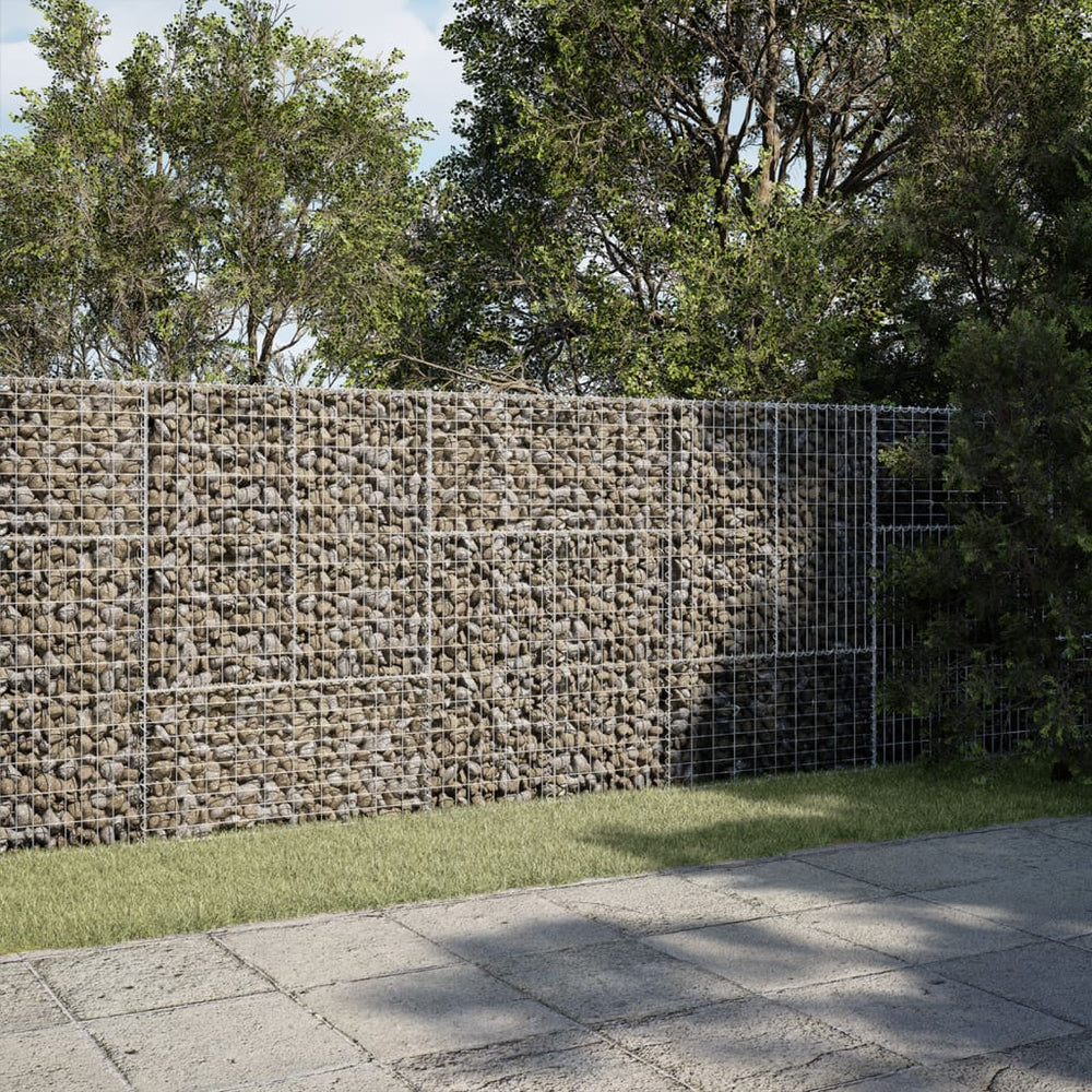 Gabione mit Deckel 300x50x150cm