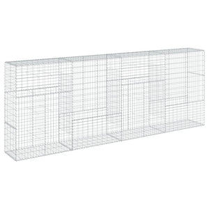 Gabione mit Deckel 400x50x150 cm