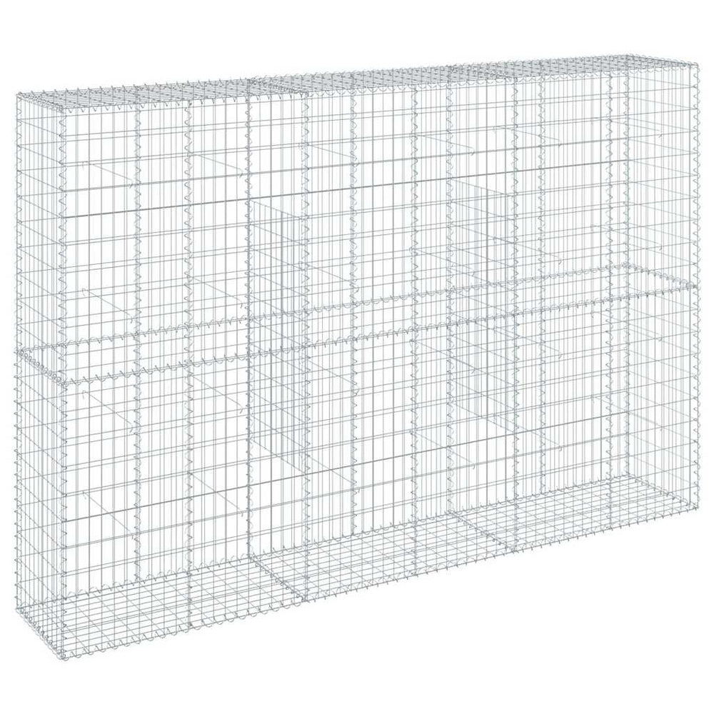 Gabione mit Deckel 300x50x200 cm