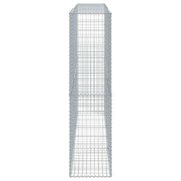 Gabione mit Deckel 300x50x200 cm
