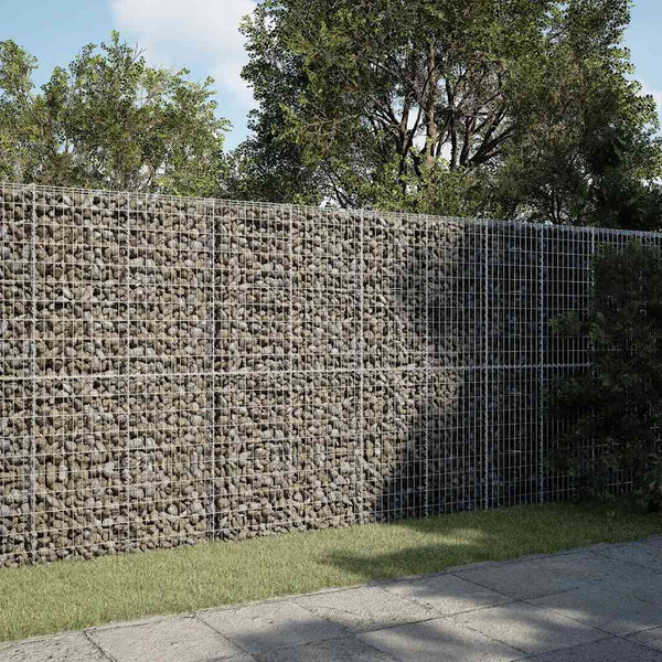 Gabione mit Deckel 300x50x200 cm