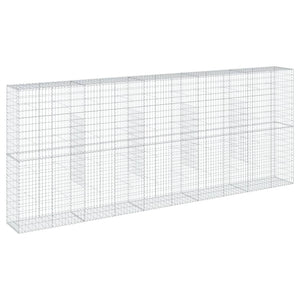 Gabione mit Deckel 500x50x200 cm