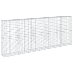 Gabione mit Deckel 500x50x200 cm
