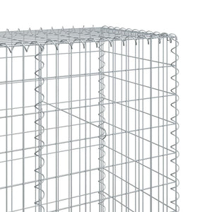 Gabione mit Deckel 500x50x200 cm