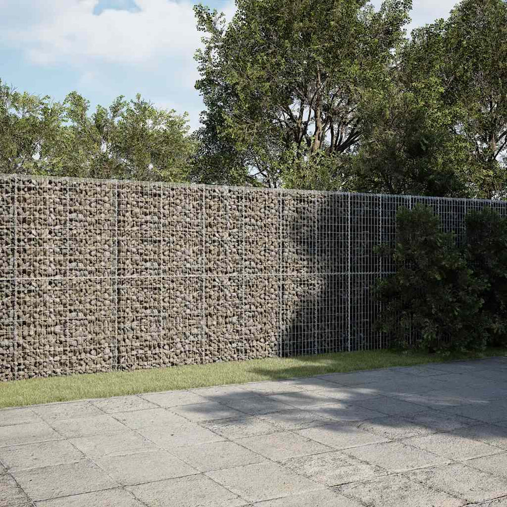 Gabione mit Deckel, 900x50x200 cm, verzinkt