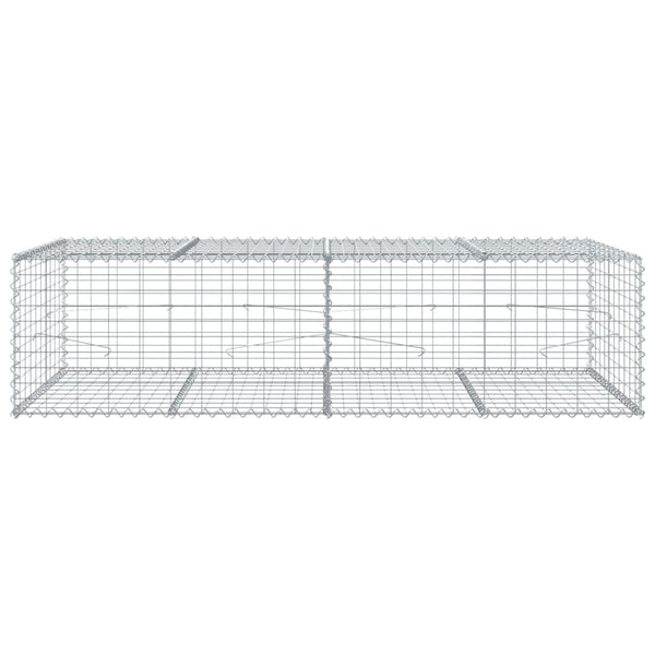 Gabione mit Deckel 200x100x50cm