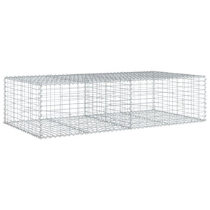 Gabione mit Deckel 200x100x50cm