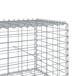 Gabione mit Deckel 200x100x50cm