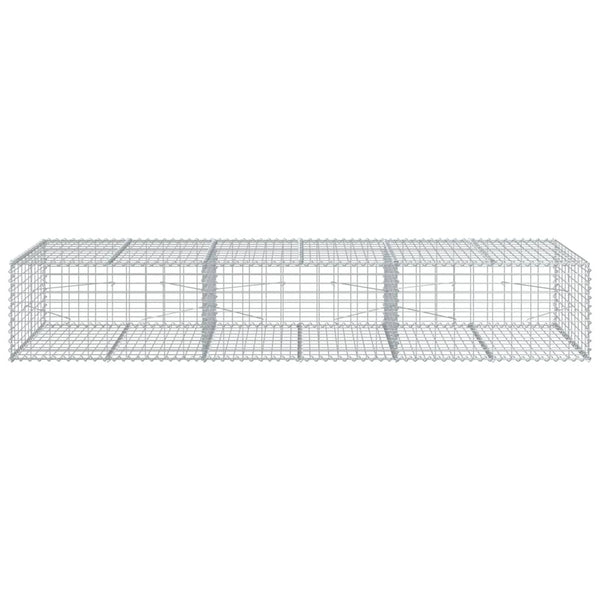Gabione mit Deckel 300x100x50 cm