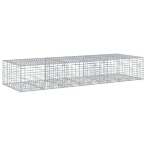 Gabione mit Deckel 300x100x50 cm