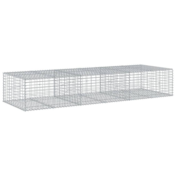 Gabione mit Deckel 300x100x50 cm