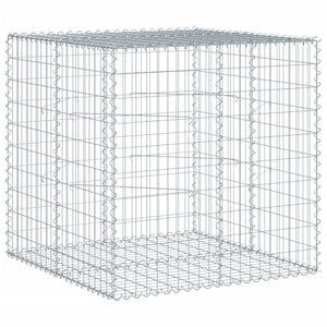 Gabione mit Deckel 100x100x100 cm