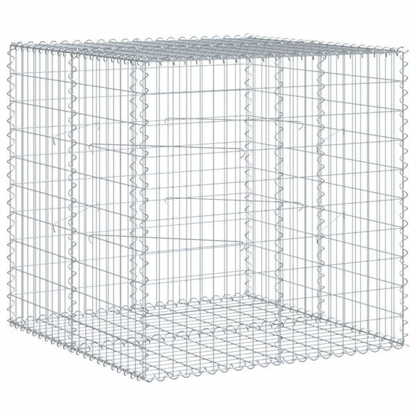 Gabione mit Deckel 100x100x100 cm