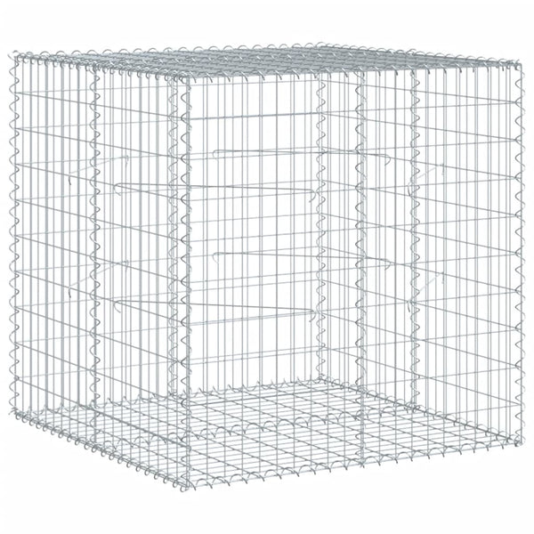 Gabione mit Deckel 100x100x100 cm