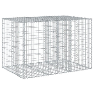 Gabione mit Deckel 150x100x100 cm