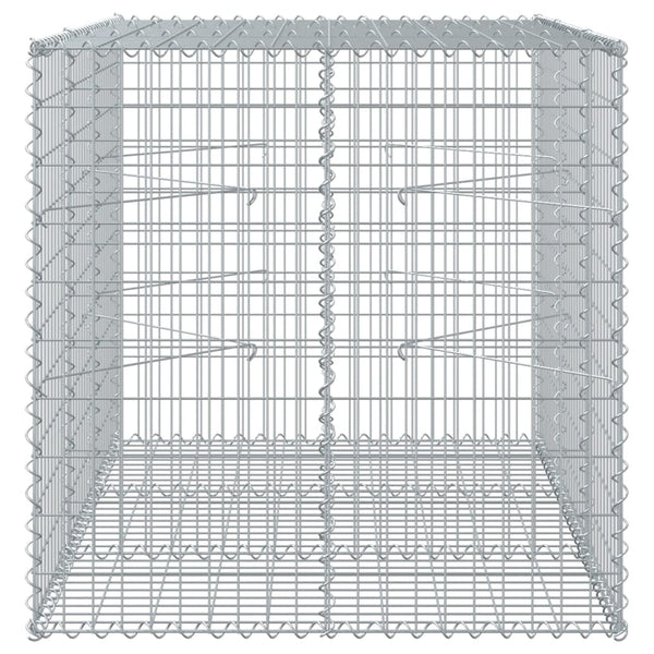 Gabione mit Deckel 150x100x100 cm