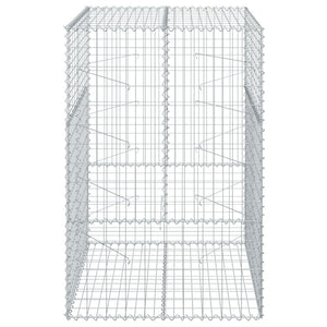 Gabione mit Deckel 100x100x150 cm