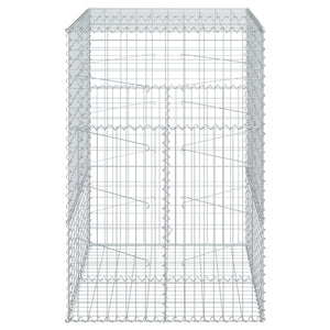 Gabione mit Deckel 100x100x150 cm