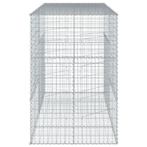 Gabione mit Deckel 200x100x150 cm