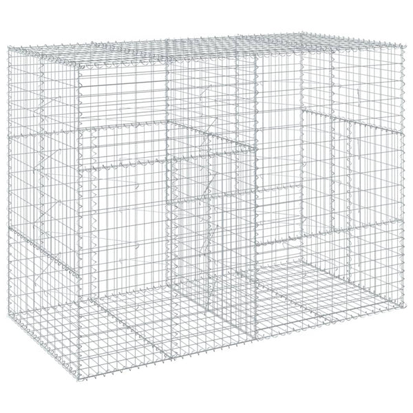 Gabione mit Deckel 200x100x150 cm