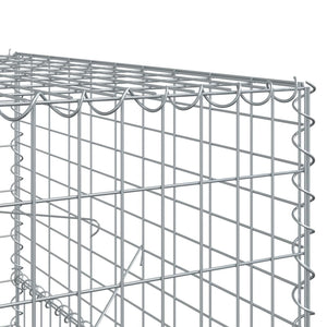 Gabione mit Deckel 200x100x150 cm