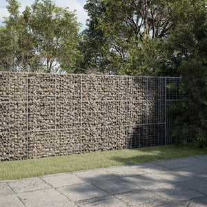 Gabione mit Deckel, 300x100x150 cm