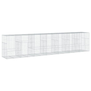 Gabione mit Deckel 700x100x150 cm