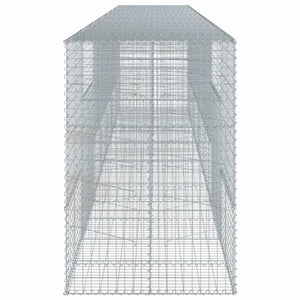 Gabione mit Deckel 700x100x150 cm