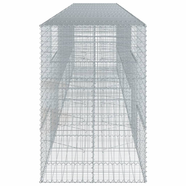 Gabione mit Deckel 700x100x150 cm