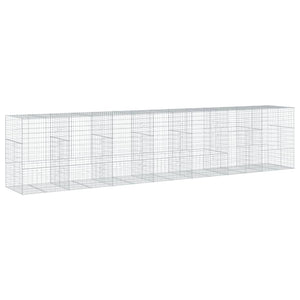 Gabione mit Deckel 700x100x150 cm
