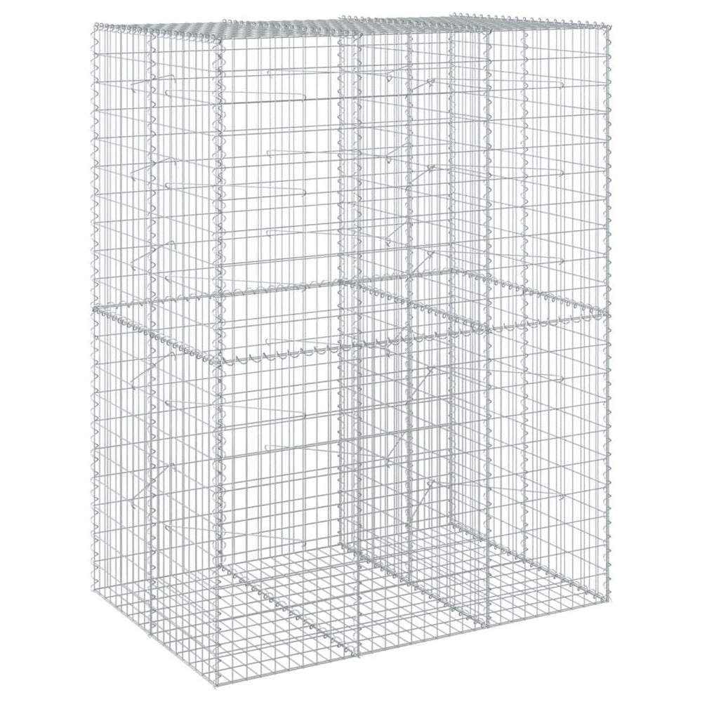 Gabione mit Deckel 150x100x200cm