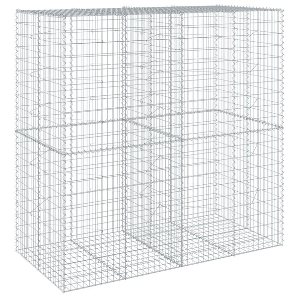 Gabione mit Deckel 200x100x200cm