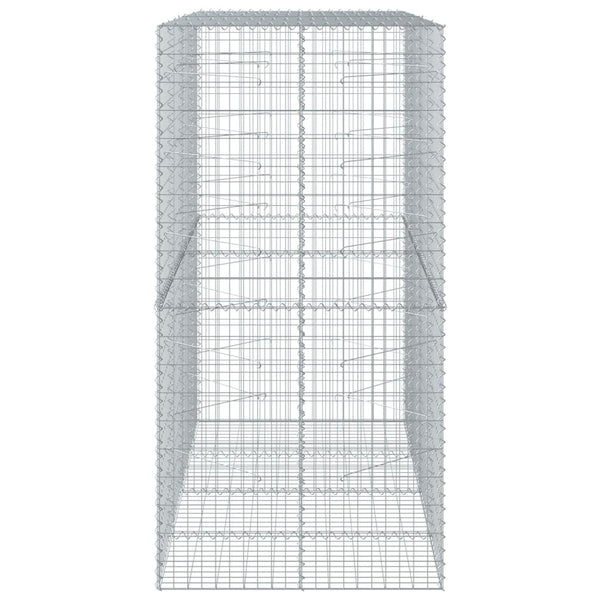 Gabione mit Deckel 200x100x200cm