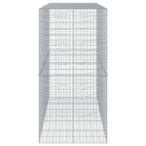 Gabione mit Deckel 250x100x200 cm