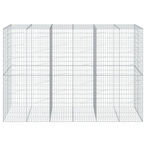 Gabione mit Deckel 300x100x200 cm