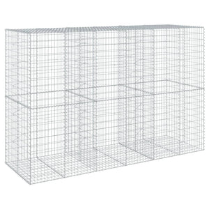 Gabione mit Deckel 300x100x200 cm