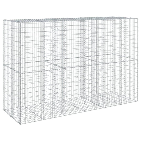 Gabione mit Deckel 300x100x200 cm