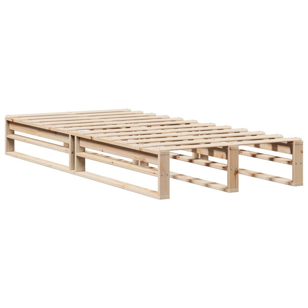 Massivholzbett ohne Matratze 100x200 cm Kiefernholz