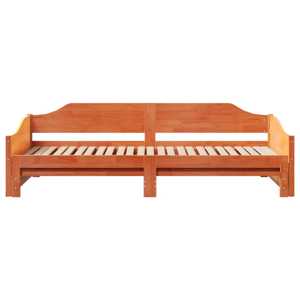 Ausziehbares Tagesbett 90x190 cm Massivholz